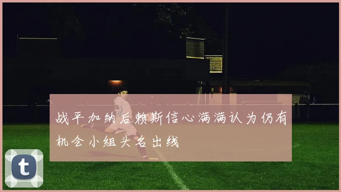 战平加纳后赖斯信心满满认为仍有机会小组头名出线